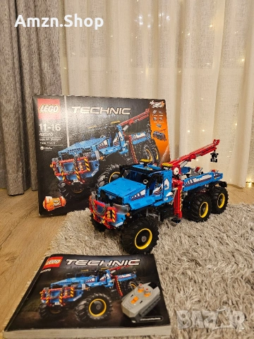 Lego 42070 Technic 6x6 Влекач за всякакви терени All Terrain Tow Truck