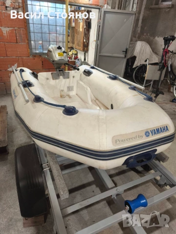 Надуваема лодка Yamaha RIB, снимка 2 - Воден транспорт - 53863182