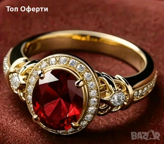 Дамски пръстени , снимка 9 - Пръстени - 53787919