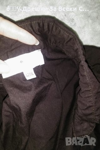👚Дамска чисто нова кафява риза "TITA" с регулиращи се ръкави- М,Л👚, снимка 3 - Ризи - 40866334