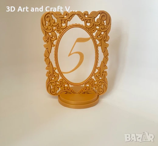 Табелки с номера на маси, снимка 5 - Сватбени аксесоари - 50766197