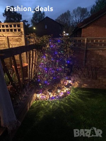 Нови 2 броя феерични светлини 120 LED 14 метра Лампички струни Украса, снимка 7 - Други - 41266433