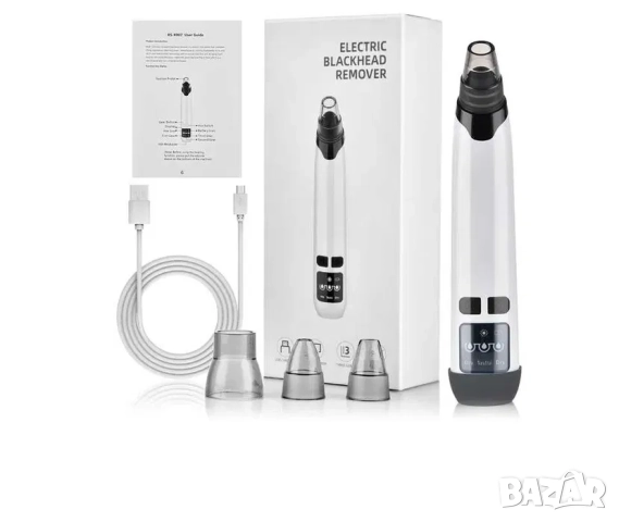 Вакуум Уред за почистване на черни точки по лицето с горещ компрес