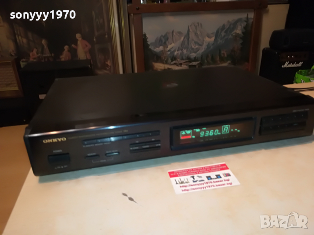 ONKYO R1 T-4930 STEREO TUNER-ВНОС SWISS 1004221858, снимка 11 - Ресийвъри, усилватели, смесителни пултове - 36410291