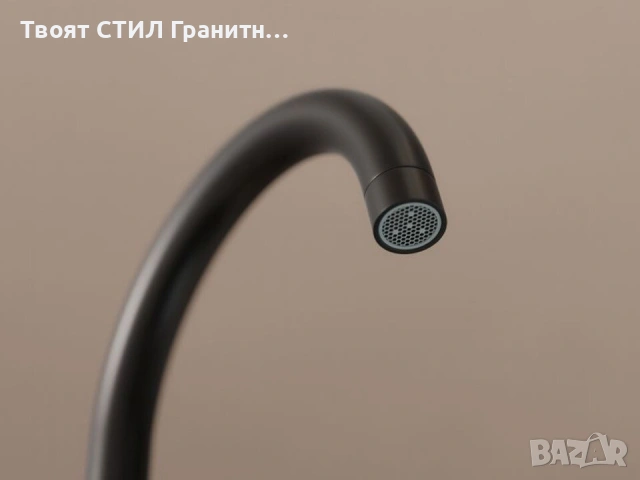 Черен смесител за кухня, кухненски смесител – Модел 5010, снимка 10 - Смесители - 53736277