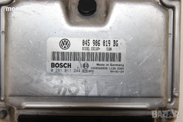 Моторен компютър ECU Seat Ibiza III (2002-2008г.) 045 906 019 BG / 045906019BG / 0281011244 , снимка 2 - Части - 41394508
