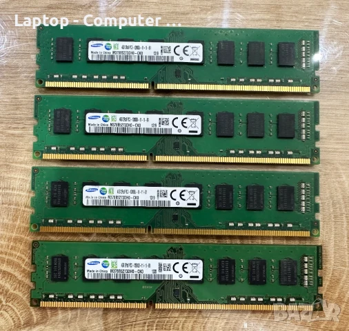 Рам памет за настолен компютър Samsung 4x4GB 16GB DDR3