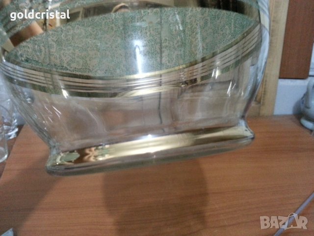 Стъклена кана , снимка 2 - Антикварни и старинни предмети - 38738762