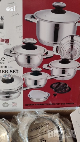 Комплект за готвене , снимка 3 - Съдове за готвене - 53797046