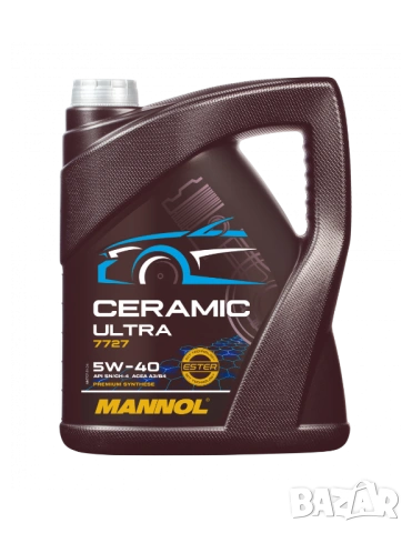 Моторно масло MANNOL Ceramic Ultra 5W-40 5L
