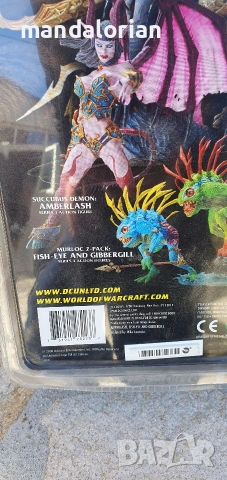 World of Warcraft Series 4 - Murloc 2 Pack Fish-Eye and Gibbergil (green/blue), снимка 3 - Кукли - 53664813