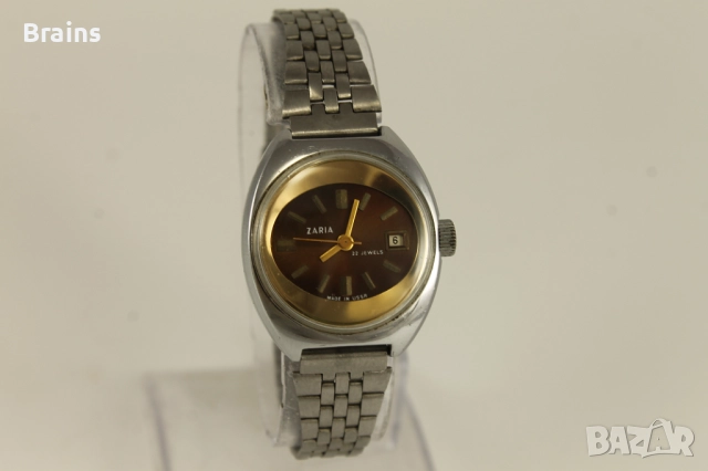 Дамски Ръчен Часовник ZARIA USSR, снимка 2 - Дамски - 51626236