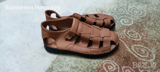 Сандали от естествена кожа, снимка 2 - Мъжки сандали - 50424321