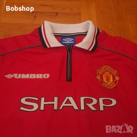 Manchester united - Umbro - YORKE 19 - 1998/2000 - Манчестър юнайтед - Умбро  , снимка 2 - Футбол - 41065618