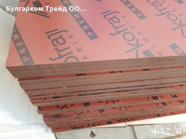 Строителен (хидрофобен) шперплат 2500/625/21 мм, снимка 2 - Стругове - 35964516