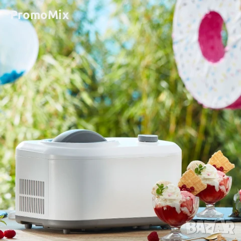 Компресорна машина за лед и сладолед Medion MD 10169 1л машина за сладолед, снимка 2 - Други - 50683628