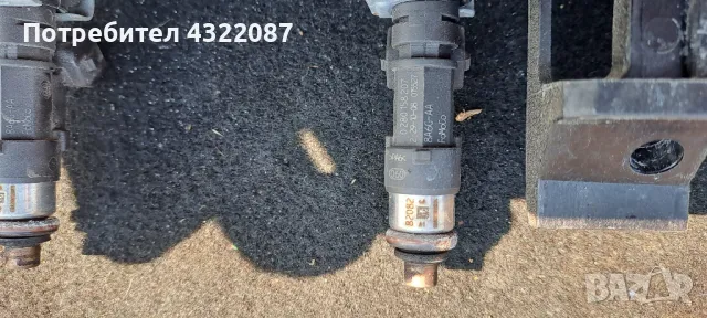 Бензинови дюзи и горивна рейка  FORD FIESTA Форд Фиеста 1.2 60 к.с 2009-2013Г, снимка 5 - Части - 49881877