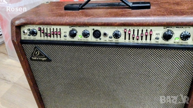 Продавам: Ел.акустично кубе Беринджър ACX 90w Класика в жанра,много пазено!..Цената е в лева!🔥.., снимка 4 - Китари - 52674518