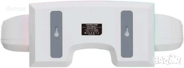 Зареждаща докинг станция за Meta Quest 3S/Quest 3, бяла, снимка 7 - Друга електроника - 49335740