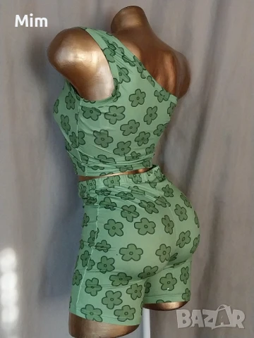 S/M К-т къс потник/ топ /  с едно рамо и къс клин , снимка 4 - Корсети, бюстиета, топове - 50982547