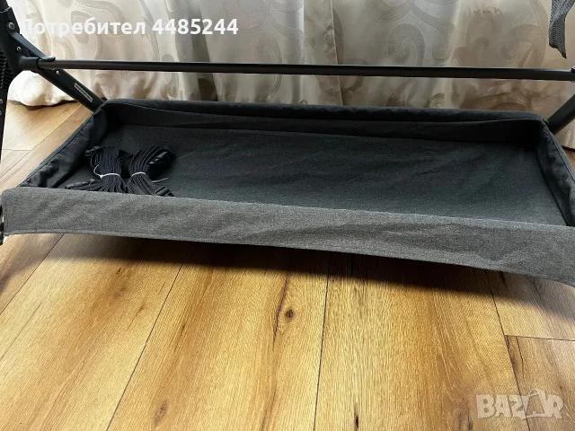 Бебешка кошара Lionelo Leonie Plus 3 в 1 – Grey Stone, снимка 6 - Кошарки - 55985396