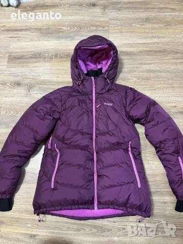 Висок клас дамска зимна пухенка  Bergans of Norway SAUDA 750fill Down Jacket , L размер - гъши пух , снимка 2 - Якета - 52640015