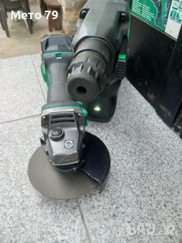 Hikoki Перфоратор DH 18DBL и Ъглошлайф G 18DBBVL, снимка 3 - Други инструменти - 51251456