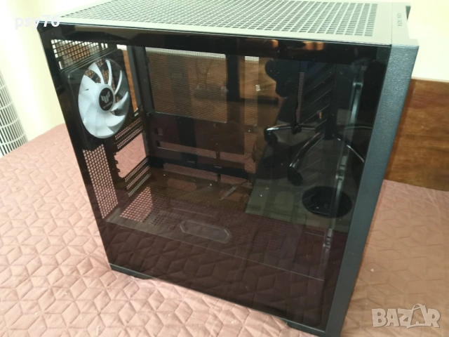 Кутия ASUS TUF GAMING GT302 TG ARGB BLACK Case, снимка 5 - Захранвания и кутии - 50975775