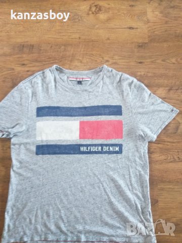 tommy hilfiger - страхотна мъжка тениска, снимка 5 - Тениски - 41591840