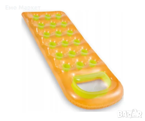 Отпуснете се и се наслаждавайте: Надуваем дюшек за вода Intex - вашата лична оазис от релаксация, снимка 7 - Надуваеми легла - 49405830