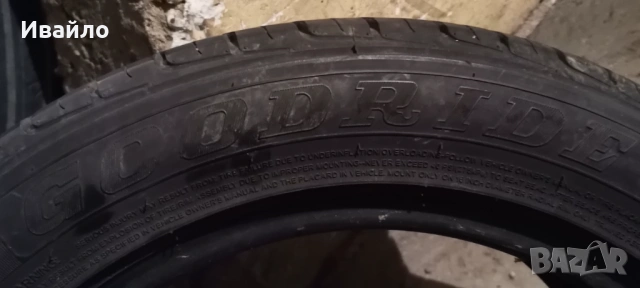 Продавам 2 броя летни гуми 205.55.16 на 1 сезон дот 2021 Goodyear , снимка 4 - Гуми и джанти - 53581222