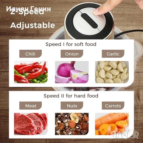 Мини кухненски робот, снимка 3 - Чопъри и пасатори - 52806445