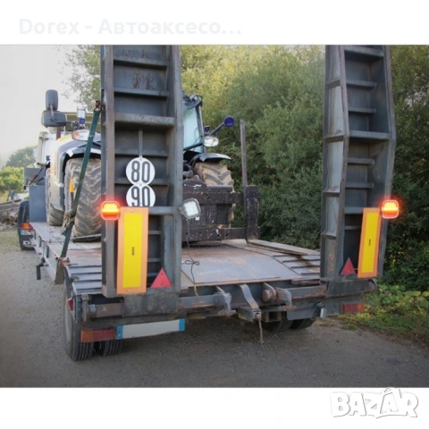 Комплект безжични LED стопове 12V-24V с магнит за ремарке, снимка 18 - Аксесоари и консумативи - 53826831