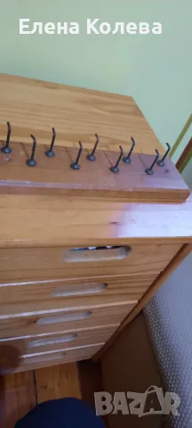 Дървена закачалка, снимка 2 - Други - 49469048