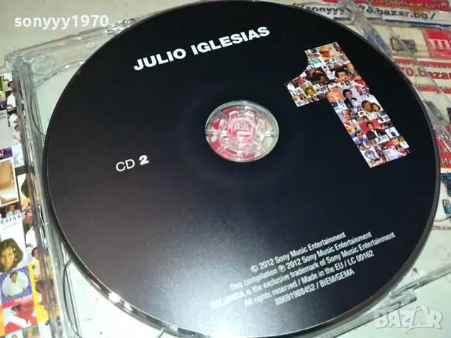 JULIO IGLESIAS X2 CD 0104251139, снимка 11 - CD дискове - 49721811