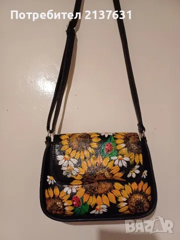 МАЛКА ЧАНТА със СЛЪНЧОГЛЕДИ