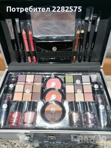 Метално куфарче с гримове с немско качество , снимка 6 - Комплекти и лотове - 38881857