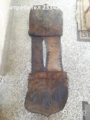 Кожени дисаги, 100% автентичност стара ръчна изработка. , снимка 3 - Антикварни и старинни предмети - 47474785