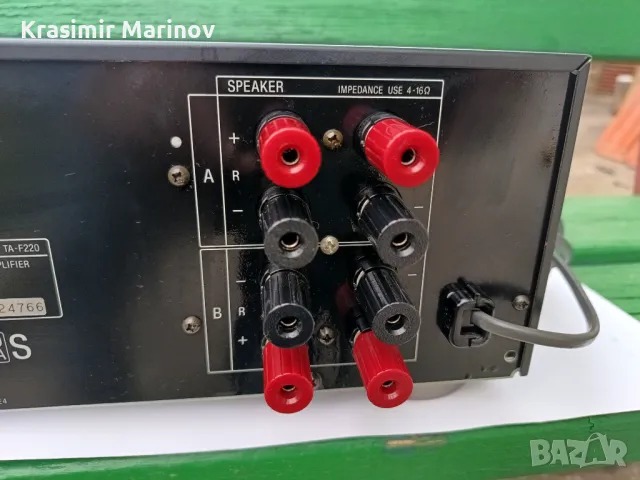 Sony TA-F220 *Продава се Японски транзисторен усилвател, снимка 8 - Ресийвъри, усилватели, смесителни пултове - 49518383