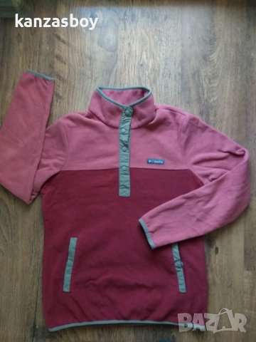 Columbia Foster Creek Pullover - страхотен дамски полар КАТО НОВ, снимка 3 - Блузи с дълъг ръкав и пуловери - 39365785