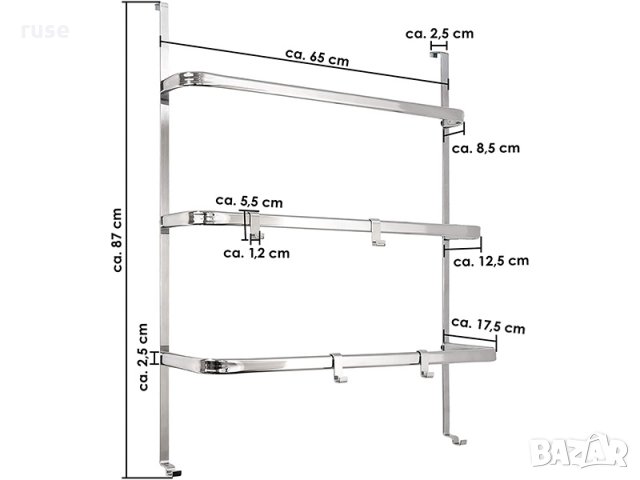 НОВА! Закачалка за врата 3 нива, снимка 12 - Други стоки за дома - 24515348