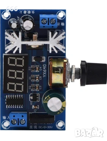 Модул за регулируемо напрежение, платка за захранване с регулируем регулатор на напрежение, снимка 4 - Друга електроника - 53461800