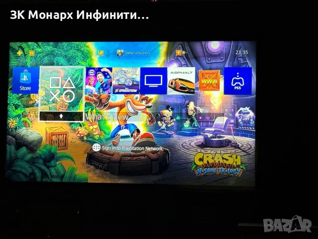 Конзола Sony Playstation 4/CUH-1216B/500GB/+два джойстика/+ всички нужни кабели