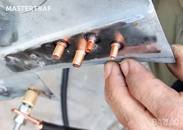 Трифазен български спотер - обратен чук - апарат за точкова заварка и челно заваряване, снимка 6 - Други машини и части - 49628292