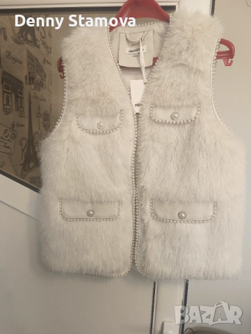 Бяло пухено елече 