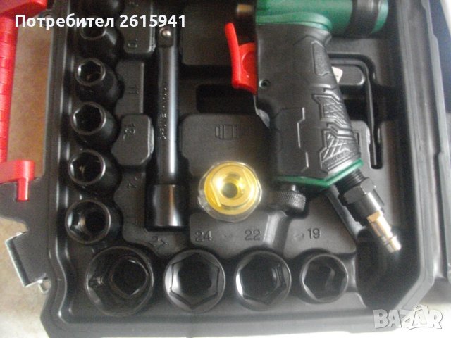 Нови Немски:Пневматичен Гайковерт 310Nm/Комплект Диамантени Боркорони Пробив Бетон-68-82мм-PARKSIDE, снимка 8 - Диамантени и режещи инструменти - 41318233