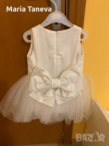 Луксозна бебешка рокля , снимка 2 - Бебешки рокли - 33890069