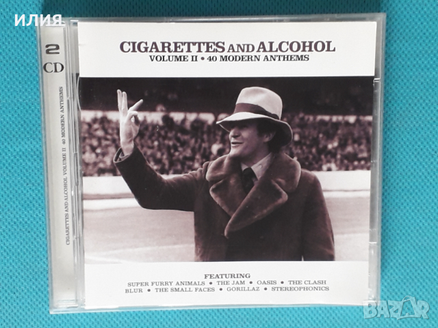 Various – 2001 - Cigarettes And Alcohol, Volume II(2 CD,Compilation)(Pop,Rock), снимка 1 - CD дискове - 44719687