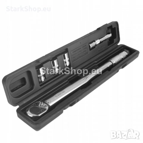  Динамометричен ключ 1/2″ 28 – 210 Nm + комплект вложки (17, 19, 21 мм) + удължител 125 мм Mar-Pol M, снимка 8 - Други инструменти - 40059682