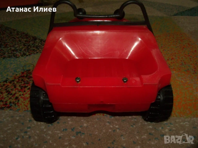 Голяма соц пластмасова кола играчка за дърпане, снимка 5 - Коли, камиони, мотори, писти - 50772899